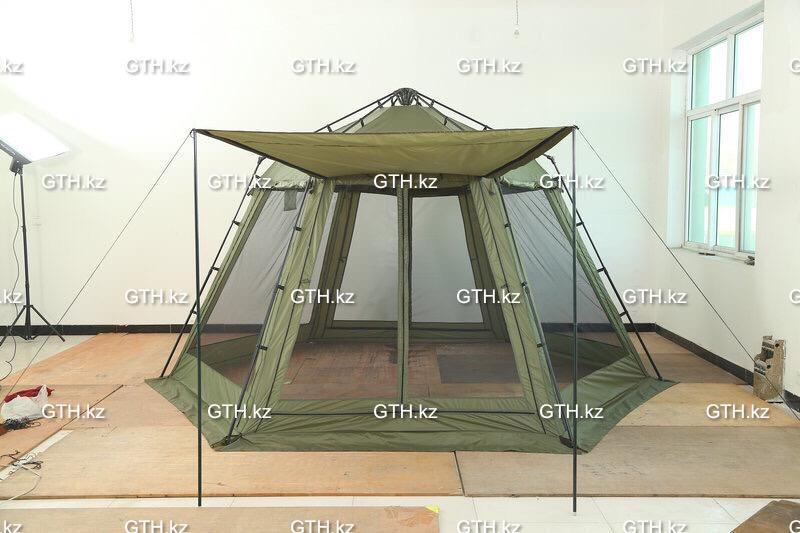 Полуавтоматический двухслойный шатер CK-3054. 400х330х225см. Доставка. - фото 1 - id-p87116438