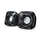 Колонки, MicroLab, B16, 2.0, 5Вт (2,5Вт*2), USB (питание), 3.5MiniJack, Длинна кабеля 0,8 м., Чёрный