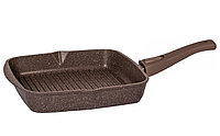 Сковорода-гриль Мечта Granit Brown 28 см. со съемной ручкой
