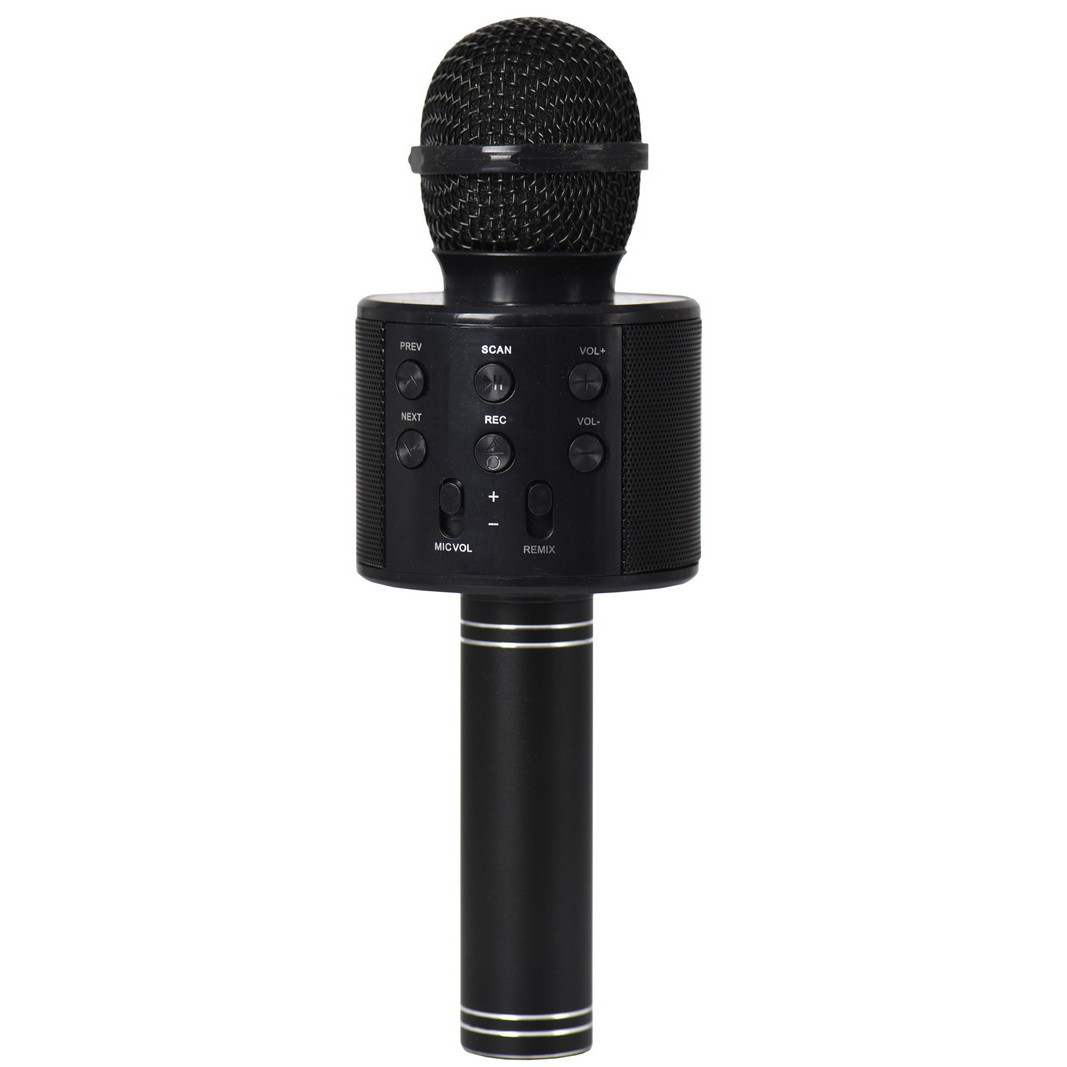 Микрофон-Колонка WSIR WS-858 FM Radio Black