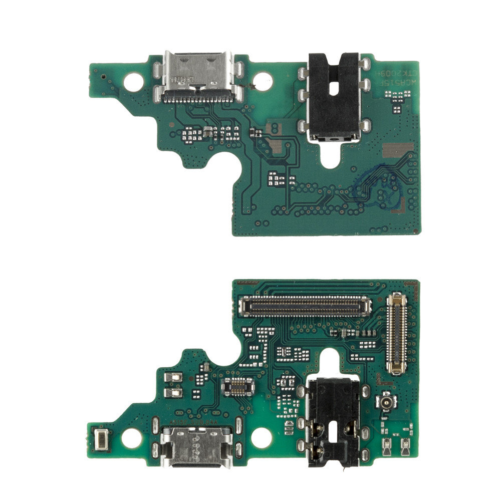 Нижняя плата Samsung Galaxy A51 A515 с коннектором заряда и гарнитуры Copy