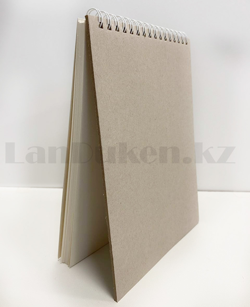Скетчбук для зарисовок классический с белой бумагой на спирале Sketchpad Bomega 148х210 мм 160 гр 24 листов А5 - фото 6 - id-p87128438