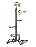Подставка под цветы Бабочка на 5 горшков 0030