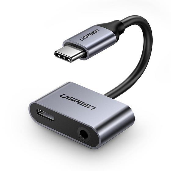 Конвертер USB 3.1(m) Type C на Audio 3.5mm + порт Type C для зарядки 60164 - фото 1 - id-p84674762