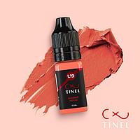 L19 - пигмент Tinel «Бежевый персик» для перманентного макияжа губ 10мл