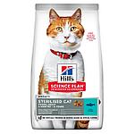 Hill's Sterilized для стерилизованных кошек и кастрированных котов, тунец, уп.1.5,кг