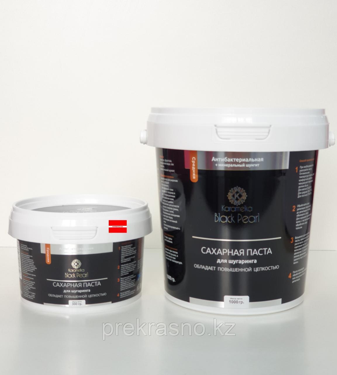 Паста 300гр сахарная Karamelka черная