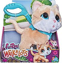 Игрушка котенок интерактивный на поводке FurReal персиковый