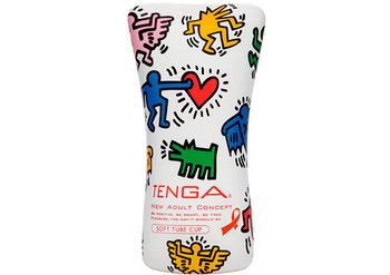 Мастурбатор Soft Tube от TENGA&Keith Haring
