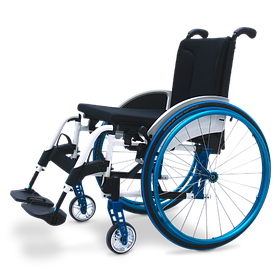 Кресло-коляска механическая активная AVANTI, складная, облегчённая алюминиевая рама