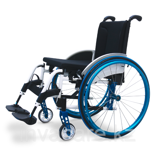 Кресло-коляска механическая активная AVANTI, складная, облегчённая алюминиевая рама - фото 1 - id-p87137710