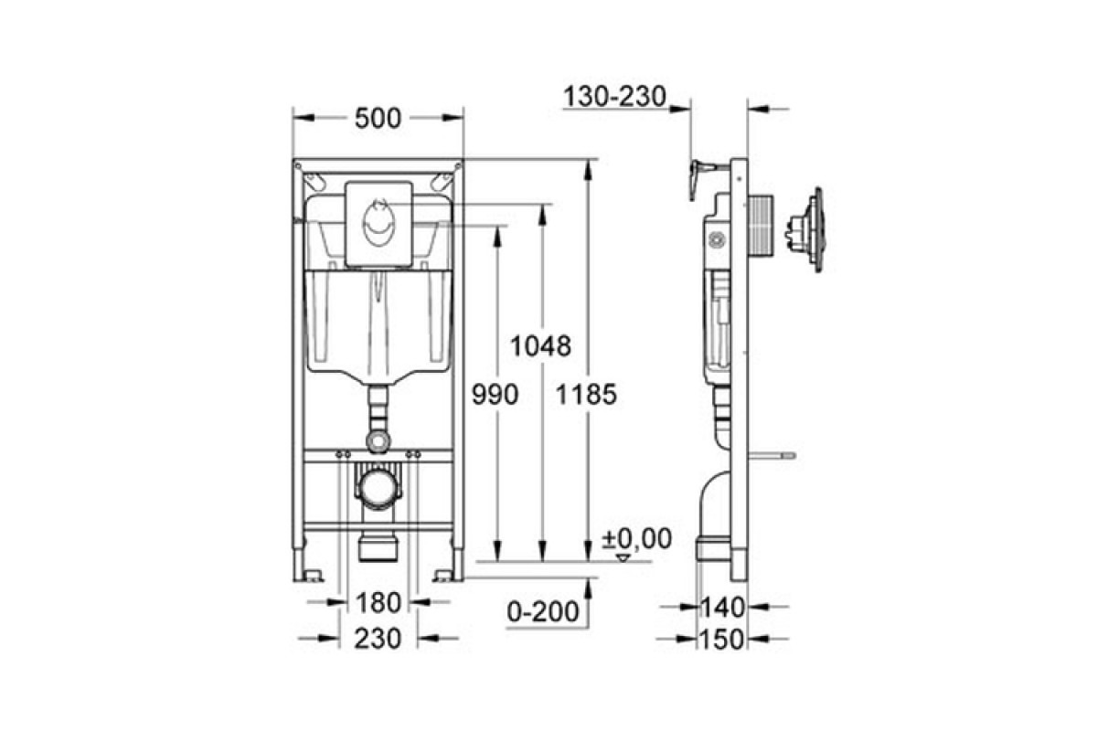 Инсталляция Для Унитаза Grohe Rapid Sl Купить