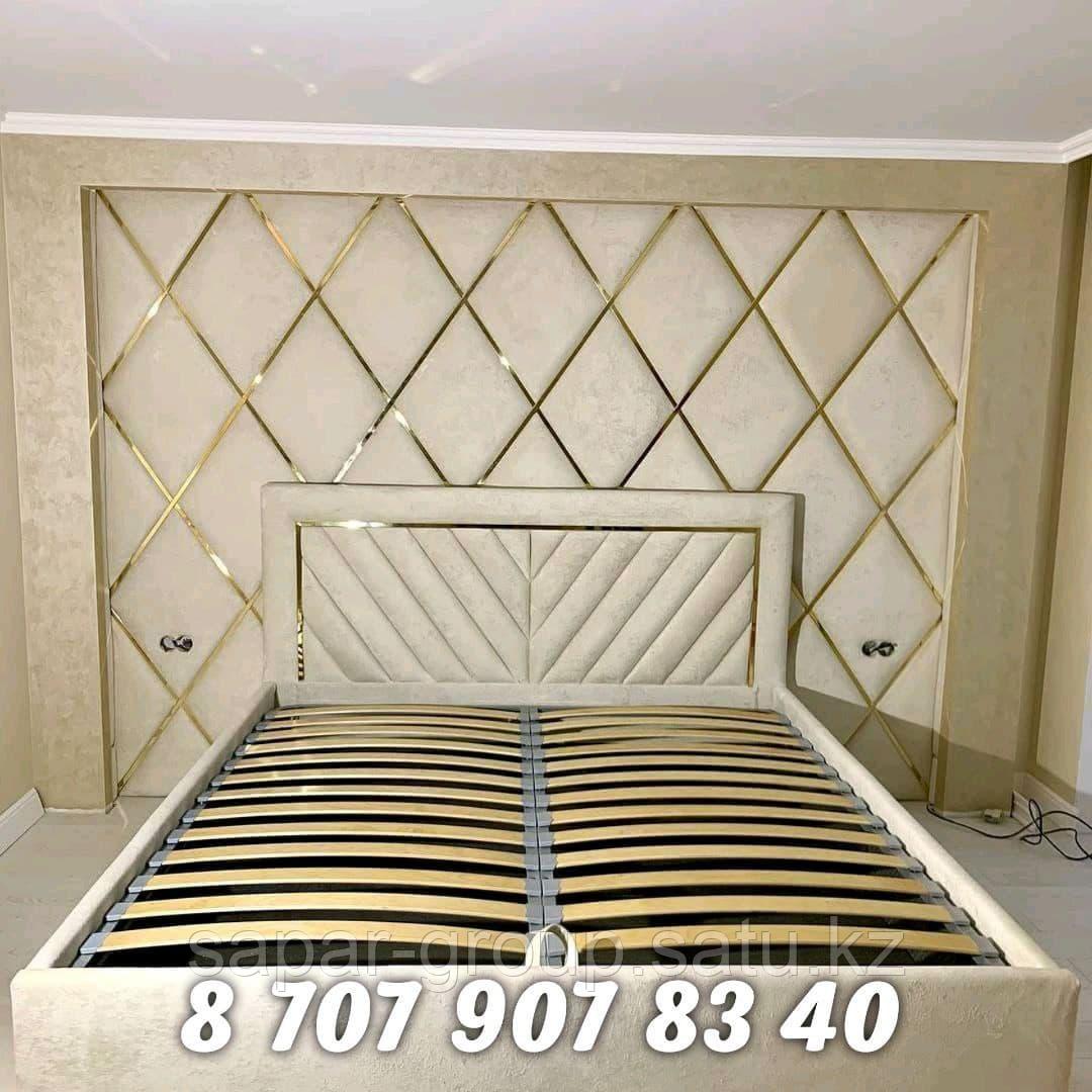 Мягкие стеновые панели для спальный на заказ - фото 1 - id-p87152572
