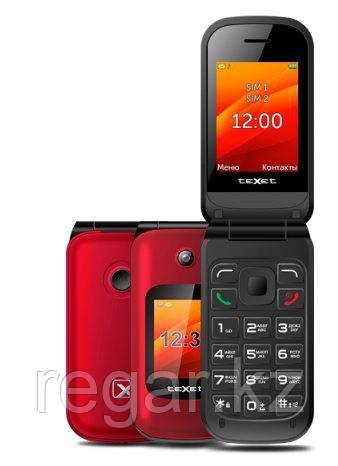 Мобильный телефон Texet TM-B202 красный