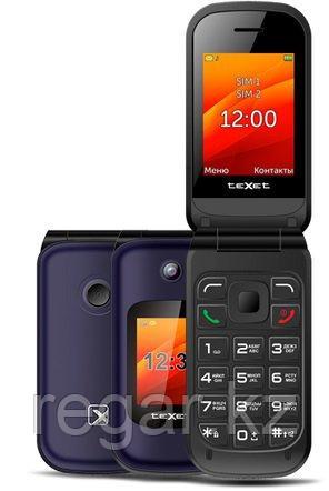 Мобильный телефон Texet TM-B202 синий