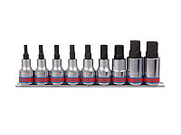KING TONY Набор торцевых насадок 1/2", HEX, 3/16"-5/8", 9 предметов KING TONY 4110SR10 4110SR10 KING TONY Набор торцевых насадок 1/2", HEX, 3/16"-5/8", 9 предметов KING TONY 4110SR10