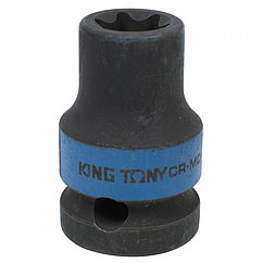 KING TONY Головка торцевая ударная глубокая TORX Е-стандарт 3/4", E18, L = 110 мм KING TONY 647518M