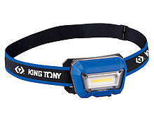 KING TONY Фонарь светодиодный, налобный, 1 Led COB, 3,7 В KING TONY 9TA52A