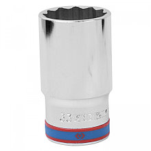 KING TONY Головка торцевая глубокая двенадцатигранная 1/2", 33 мм KING TONY 423033M