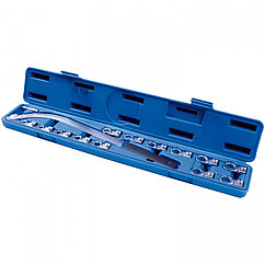 МАСТАК Набор ключей для натяжения ремня, 12-19 мм, кейс, 15 предметов МАСТАК 103-20115C