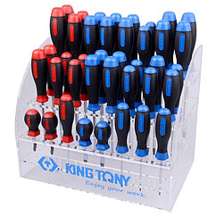 KING TONY Подставка для отверток на 40 предметов KING TONY 87104