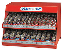 KING TONY Стенд с торцевыми головками 1/2", 8-32 мм, серия 4335M, 172 предмета KING TONY 4572MR