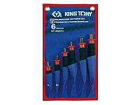 KING TONY Набор выколоток с протектором, чехол из теторона, 6 предметов KING TONY 1006GPN 1006GPN KING TONY Набор выколоток с протектором, чехол из теторона, 6 предметов KING TONY 1006GPN