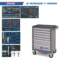 KING TONY Набор инструментов "DRIVE" в серой тележке, 251 предмет KING TONY 934-251AMG 934-251AMG KING TONY Набор инструментов "DRIVE" в серой тележке, 251 предмет KING TONY 934-251AMG