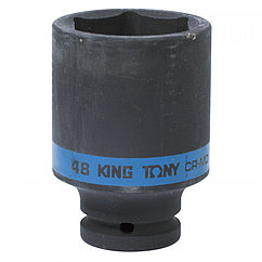 KING TONY Головка торцевая ударная глубокая шестигранная 3/4", 48 мм KING TONY 643548M