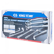 KING TONY Набор торцевых L-образных ключей, 6-32 мм, 26 предметов KING TONY 1826MR