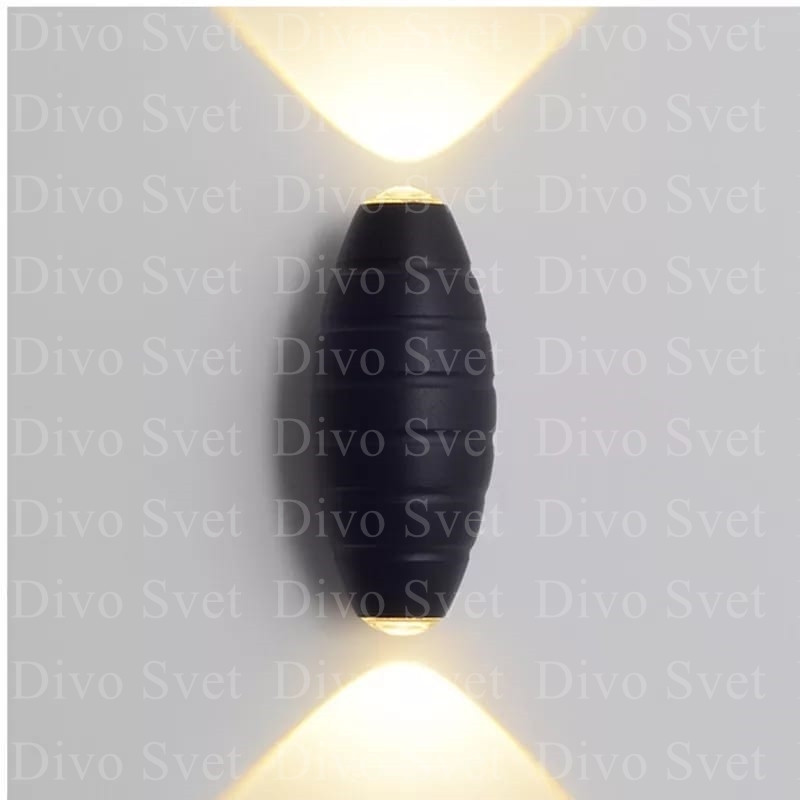 LED светильник "Улитка" 6W, 3000К, двухсторонний. Светодиодный декоративный светильник с линзами. - фото 4 - id-p87167778