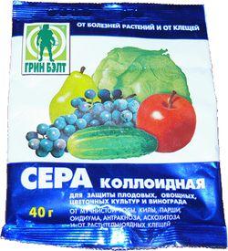 Сера коллоидная 40 гр