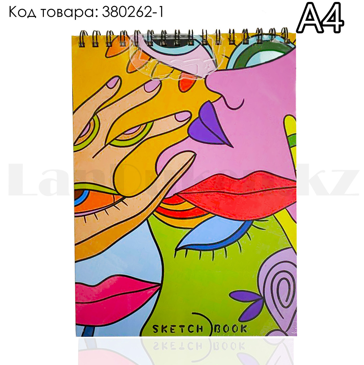 Скетчбук для зарисовок классический с белой бумагой на спирале Sketch Book Big Role 01 210х290 мм 40 листов А4