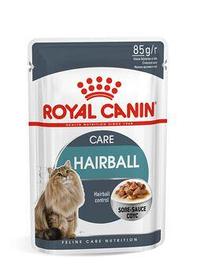 Royal Canin Hairball Care в соусе влажный корм для кошек для выведения комочков шерсти