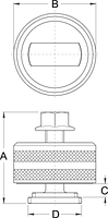 Инструмент для снятия каретки BB30 - 1625/2 UNIOR, фото 2