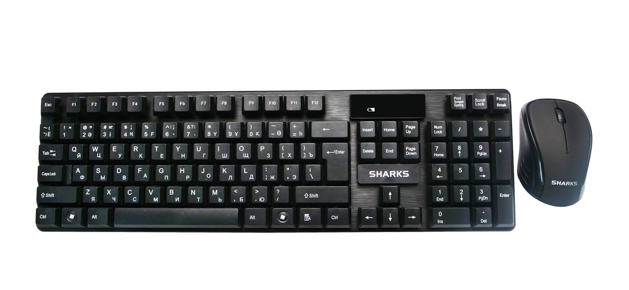 Клавиатура и мышь беспроводная SHARKS SR-X2