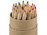 Набор из 24 карандашей с точилкой и ластиком, фото 2