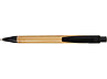 Ручка шариковая Borneo из бамбука, черный, черные чернила, фото 5