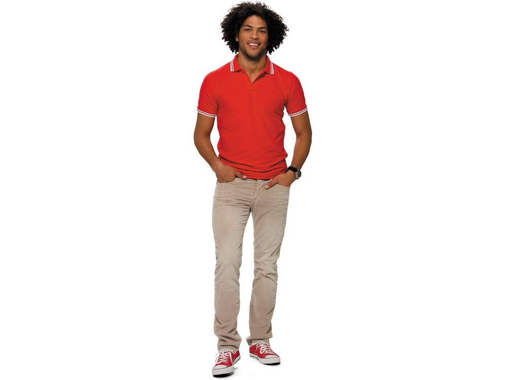 Рубашка поло Erie мужская, красный - фото 3 - id-p87174722