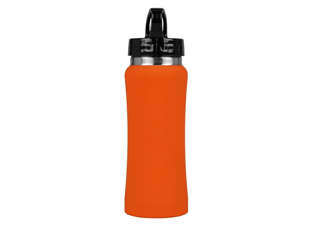 Бутылка спортивная Коста-Рика 600мл, оранжевый - фото 3 - id-p87177540