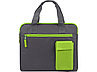 Конференц сумка Session, серый/зеленый, фото 3