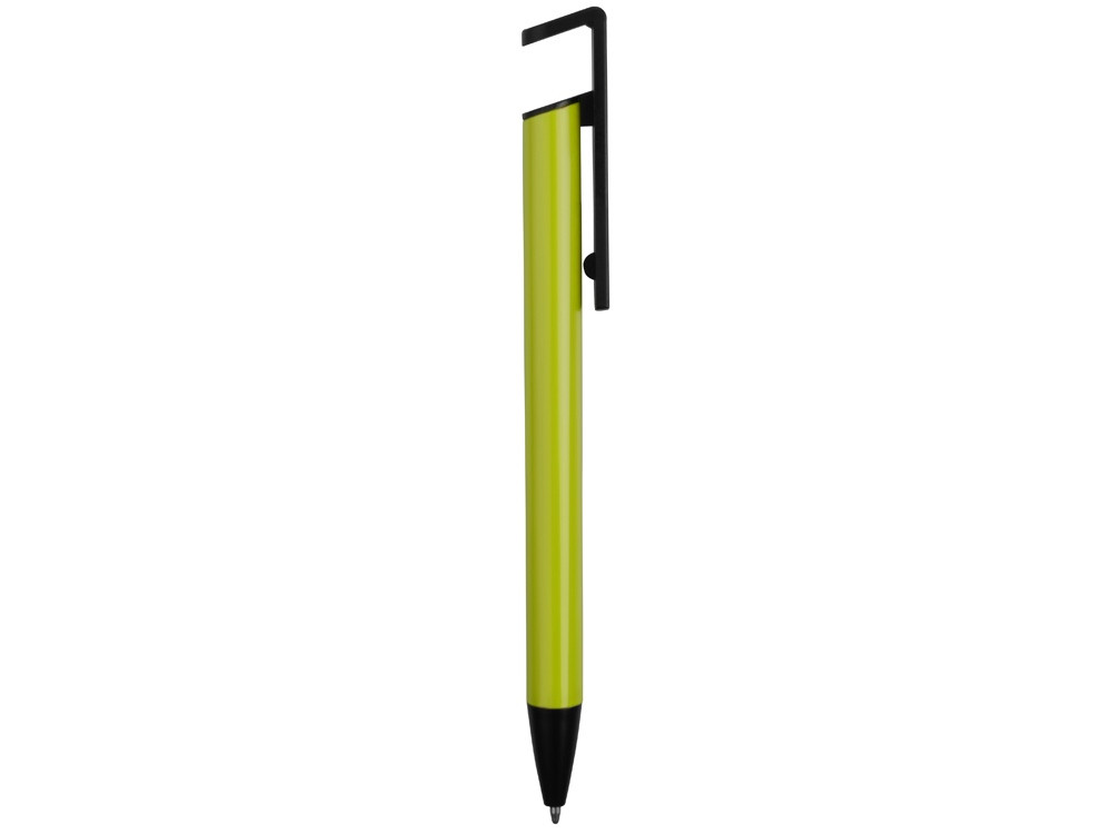 Ручка-подставка шариковая Кипер Металл, зеленое яблоко - фото 4 - id-p87179476