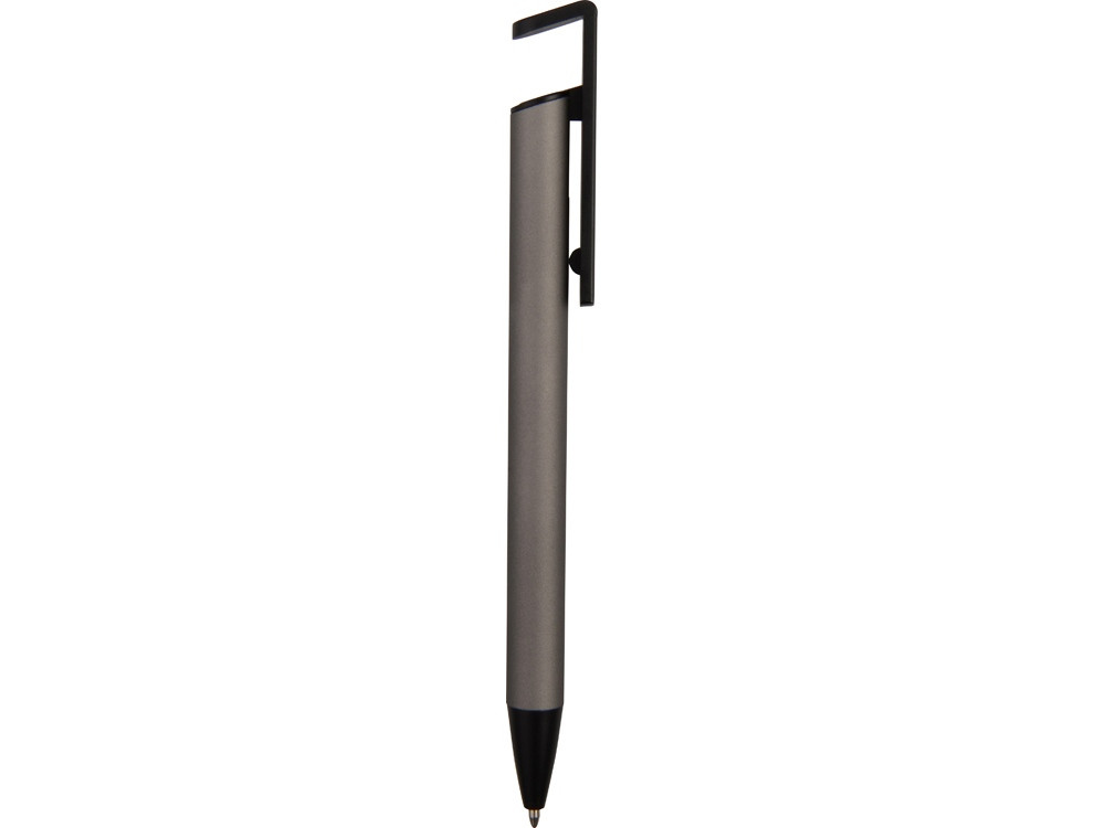 Ручка-подставка шариковая Кипер Металл, серый - фото 4 - id-p87179478