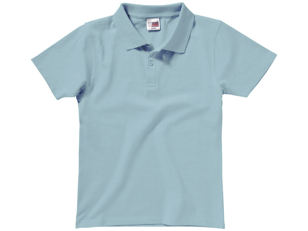 Рубашка поло First детская, голубой - фото 3 - id-p87176638