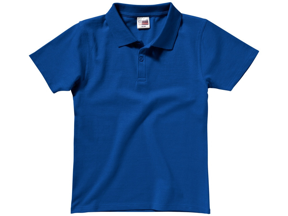 Рубашка поло First детская, классический синий - фото 3 - id-p87176646