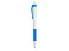 Ручка пластиковая шариковая Centric, белый/голубой, фото 3