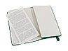 Записная книжка Moleskine Classic (в линейку) в твердой обложке, Pocket (9x14см), зеленый, фото 4