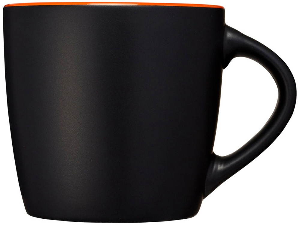 Керамическая чашка Riviera, черный/оранжевый - фото 3 - id-p87179573