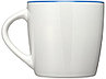 Керамическая чашка Aztec, белый/ярко-синий, фото 4