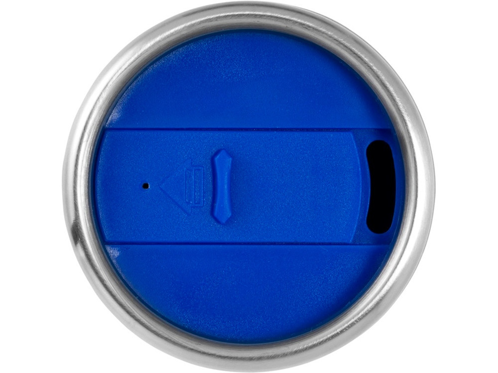 Термостакан Elwood c изоляцией, серебристый/синий - фото 4 - id-p87176731